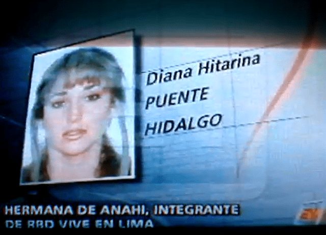 Diana Puente Hidalgo, hermana peruana de Anahí, RBD