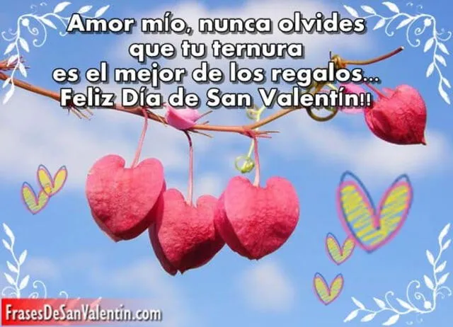 Frases para tu persona especial en San Valentín para Facebook y WhatsApp . Foto: FrasesDeSanValentin.com   