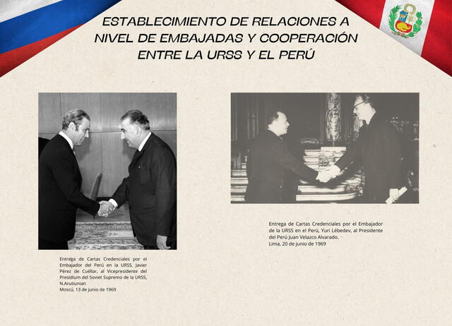 Recientemente se celebró el 55 aniversario de relaciones entre Rusia y Perú. Foto: @RusEmbPeru/X 