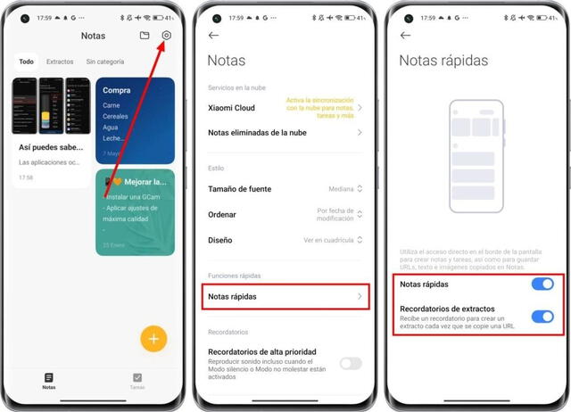 Descubre la función oculta y útil de la app Notas en los celulares Xiaomi, Redmi y POCO.