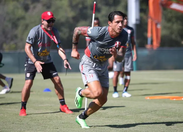 Repasa las mejores imágenes del entrenamiento de la selección. Foto: Twitter/Selección peruana
