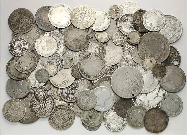  Los tesoros encontrados en Florida ofrecen una ventana al pasado y revelan detalles sobre la historia marítima y comercial de la región. Foto: Subastas numismática   