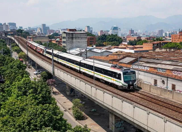 Medellín cuenta con el primer metro y único en su tipo, el cual fue relevante para el reconocimiento mundial. Foto: El Colombiano.   