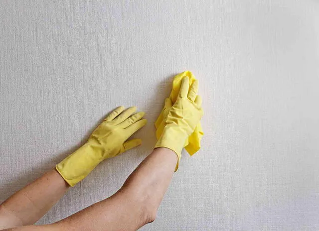 Tips para limpiar manchas de dedos de la pared