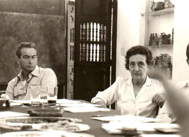  Julio Cotler y María Rostworowski, dos figuras emblemáticas de la institución.   