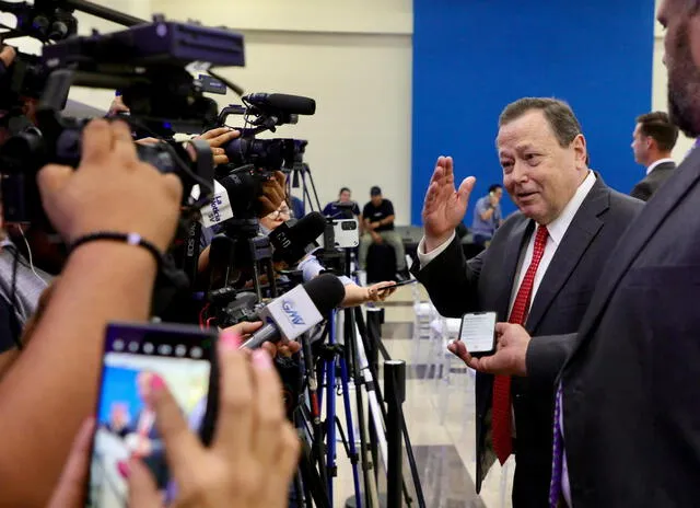 William Duncan, embajador de Estados Unidos en El Salvador, señaló que la compra de deuda es un logro histórico que va a beneficiar a generaciones de salvadoreños que dependen del río Lempa. Foto: USEmbassySV/X   