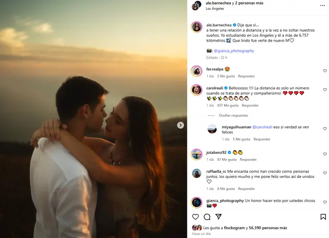 Alexia Barnechea participó anteriormente en la serie de América TV, 'De vuelta al barrio'. Foto: Instagram. Alexia Barnechea participó anteriormente en la serie de América TV, 'De vuelta al barrio'. Foto: Instagram.