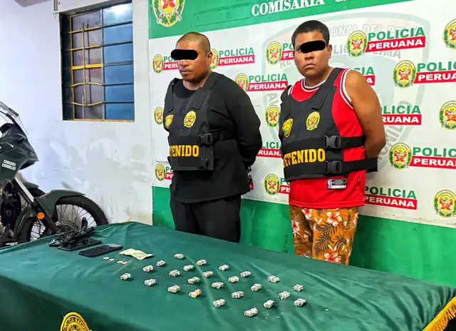 Las bandas criminales tenían en su poder decenas de paquetes de droga. Foto: Mininter Las bandas criminales tenían en su poder decenas de paquetes de droga. Foto: Mininter