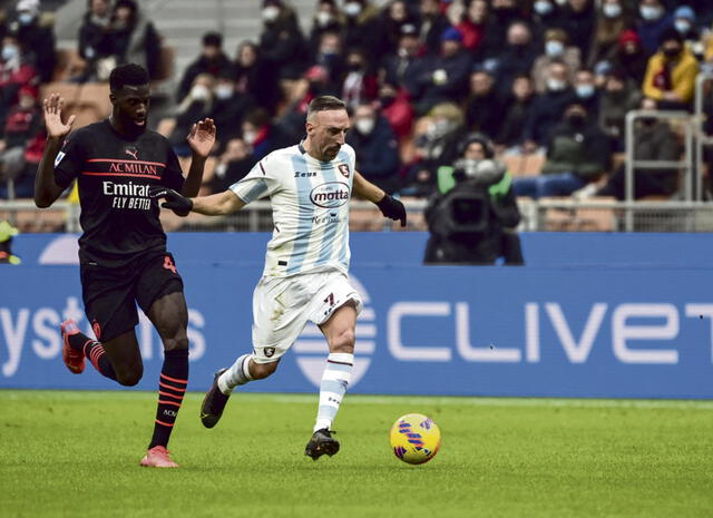 Franck Ribéry lleva dos goles en la temporada 2021-2022. Foto: AFP