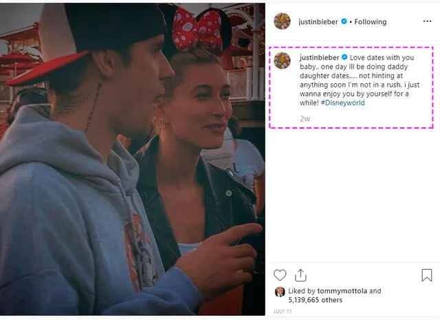 Justin Bieber y Hailey Baldwin