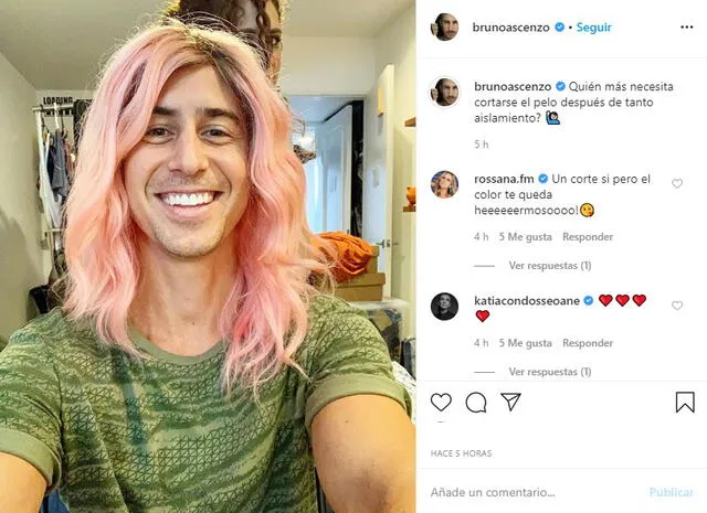 Bruno Ascenzo en Instagram