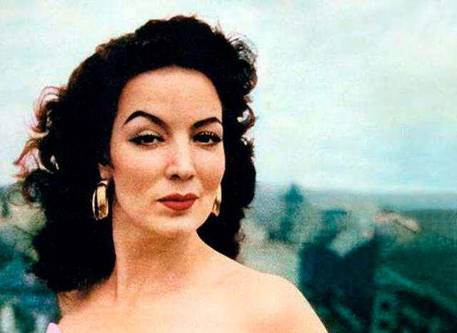 María Félix fue considerada la mujer más bella del Cine de Oro en México.