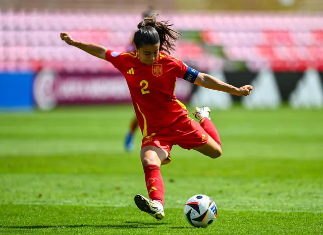  España femenino busca su clasificación a cuartos de final en París 2024. Foto: @SEFutbolFem/X   