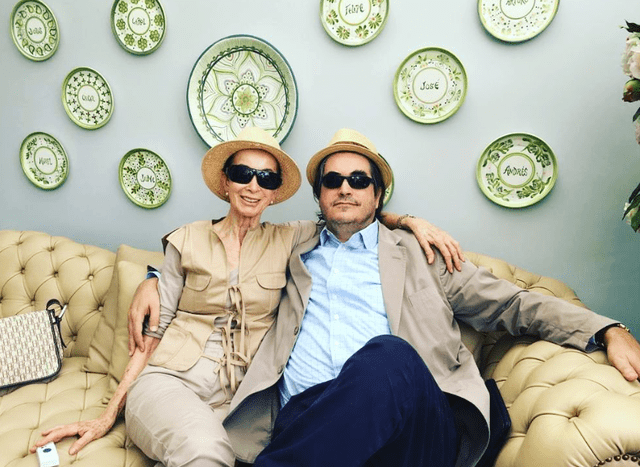 Jaime Bayly y su madre Doris Letts. Foto: captura de Instagram