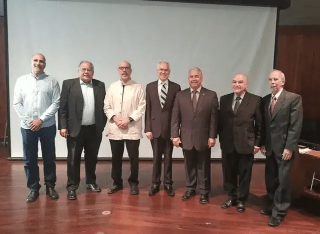 Candidatos al Rectorado de la UCV para las elecciones del viernes 9 de junio de 2023. Foto: El Diario.