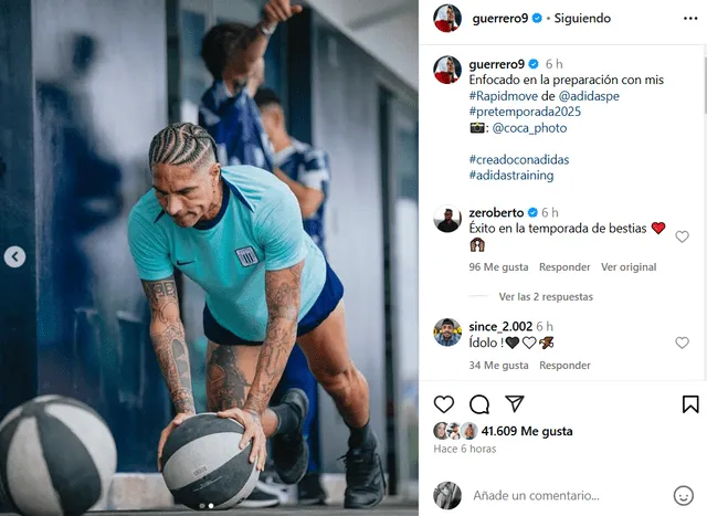  Paolo Guerrero lanzó una publicación en Instagram. Foto: Paolo Guerrero/Instagram   