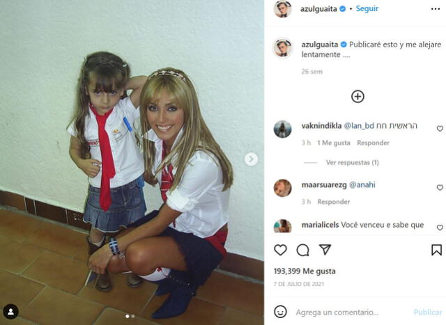 Azul Guaita es la nueva protagonista de Rebelde, serie de Netflix. Foto: @azulguaita/Instagram