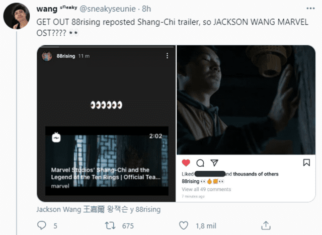 Jackson GOT7, Marvel, Shang-Chi