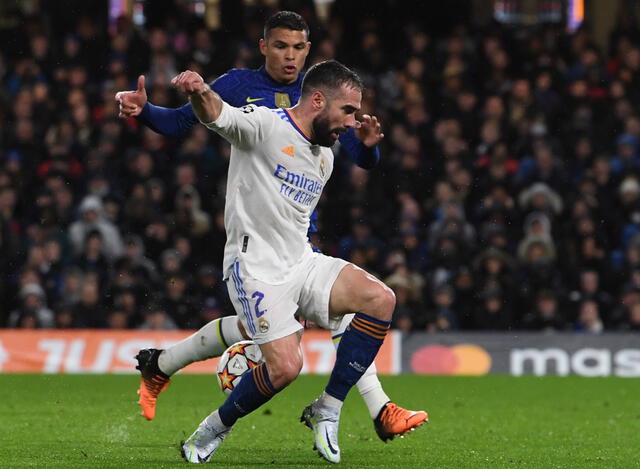 Dani Carvajal, lateral derecho del Real Madrid. Foto: EFE