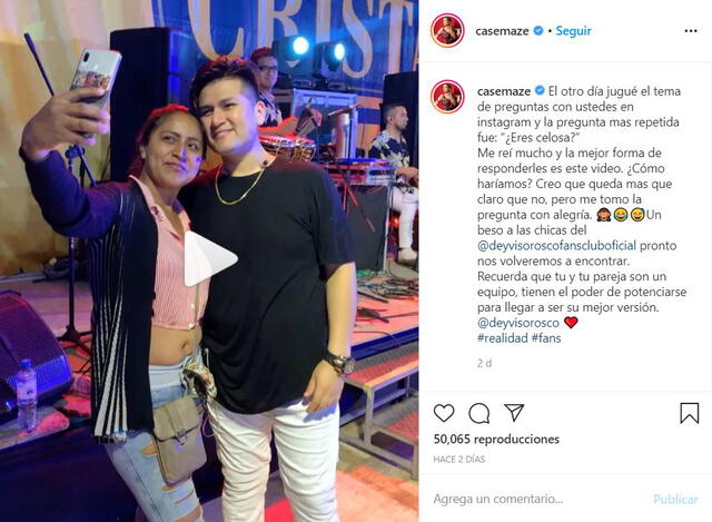 Cassandra Sánchez de Lamadrid se pronuncia en Instagram