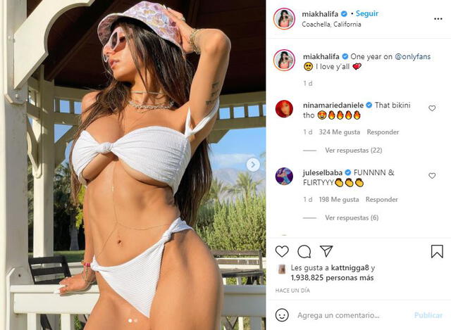 Mia Khalifa regresa a los desnudos de la mano de Playboy para hacerle  competencia a OnlyFans | Instagram | | cine para adultos | eint |  EspectÃ¡culos | La RepÃºblica