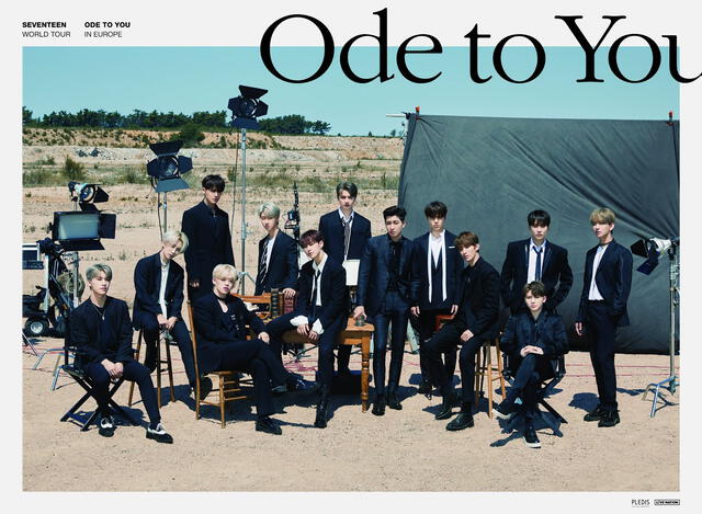 SEVENTEEN comenzará su tour mundial "Ode to You" con un concierto en la Nueva Jersey.