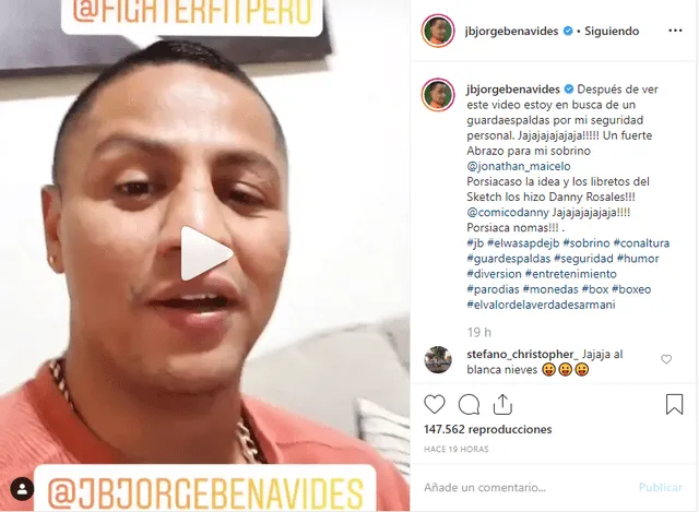 Jorge Benavides le responde a Jonathan Maicelo por "amenazas"