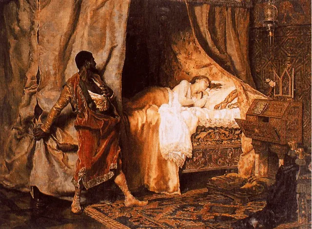 En 'Otelo, el moro de Venecia', el personaje mataba a su esposa Desdémona.