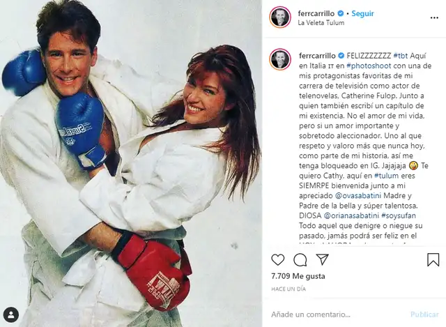 Foto captura: Fernando Carrillo Instagram