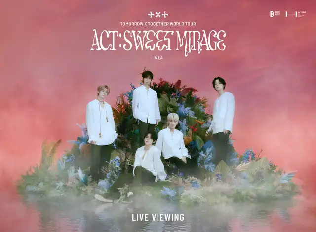 Póster promocional del live viewing de TXT en cines. Foto: Hybe Póster promocional del live viewing de TXT en cines. Foto: Hybe