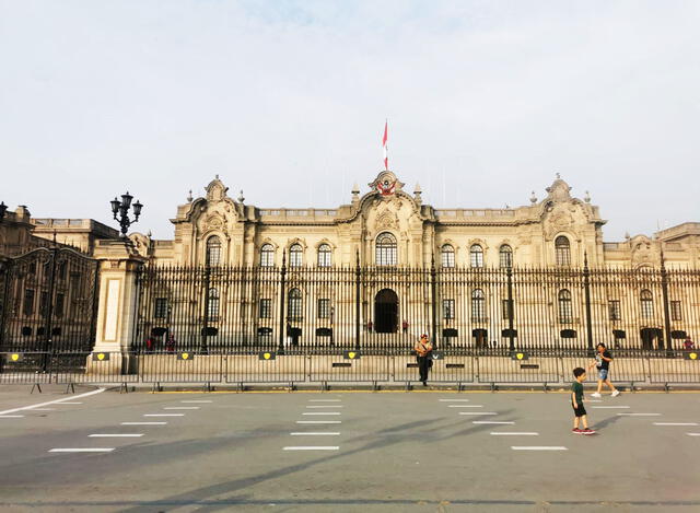 El Palacio de Gobierno. Foto: La República    