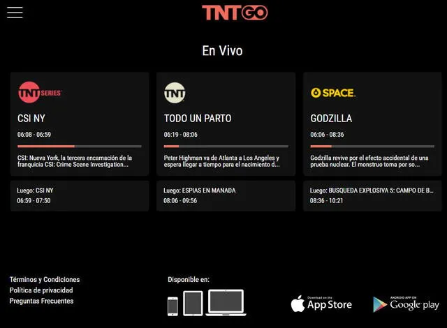 Ver TNT ONLINE, gratis por Internet. Foto: TNT GO