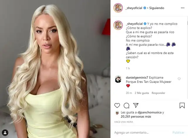 SheylaSheyla Rojas se pronuncia en Instagram Rojas se pronuncia en Instagram