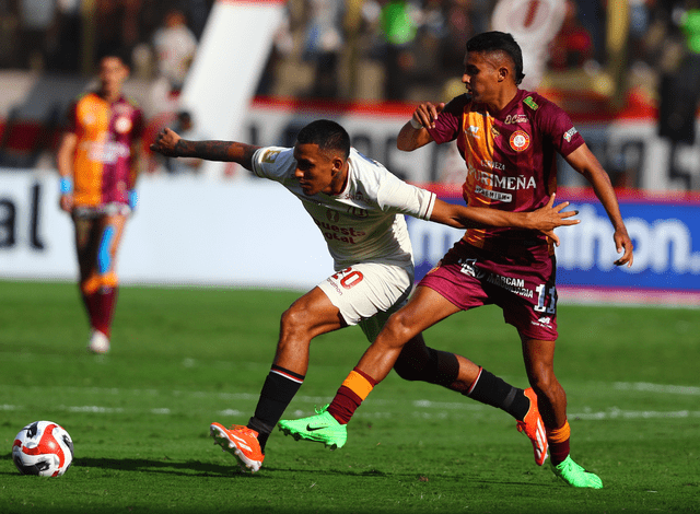 Universitario goleó 4-0 a Los Chankas en el último cruce por el Torneo Apertura 2024. Foto: Luis Jiménez/La República   