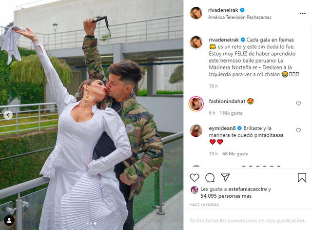 Korina Rivadeneira y Mario Hart. Foto: Instagram