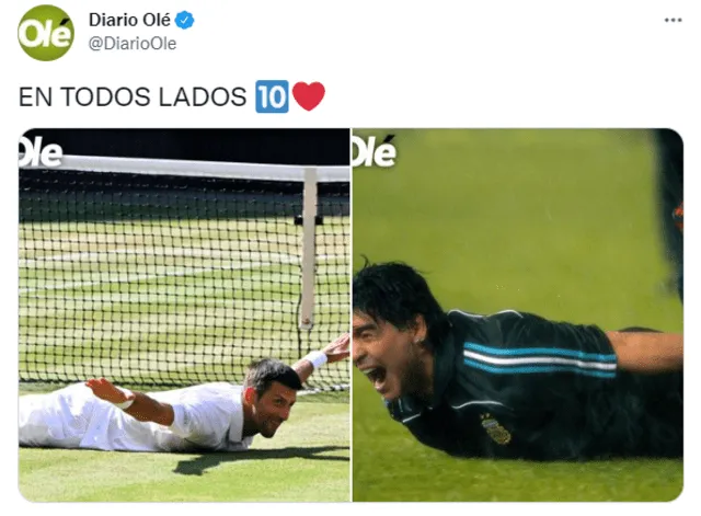Djokovic, Maradona