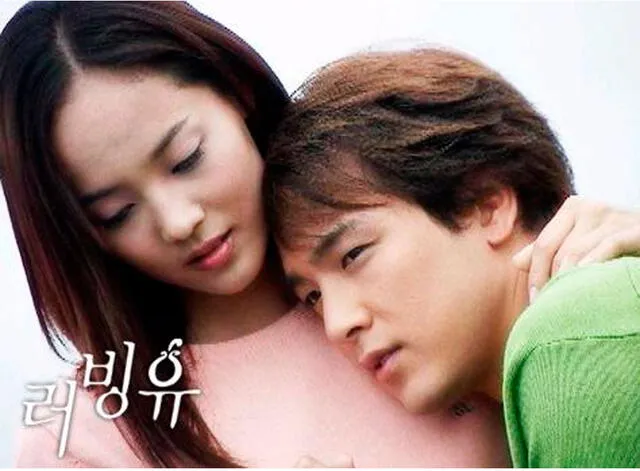 Park Yong Ha y Eugene en una escena del dorama Loving You (KBS, 2002). Crédito: HanCinema