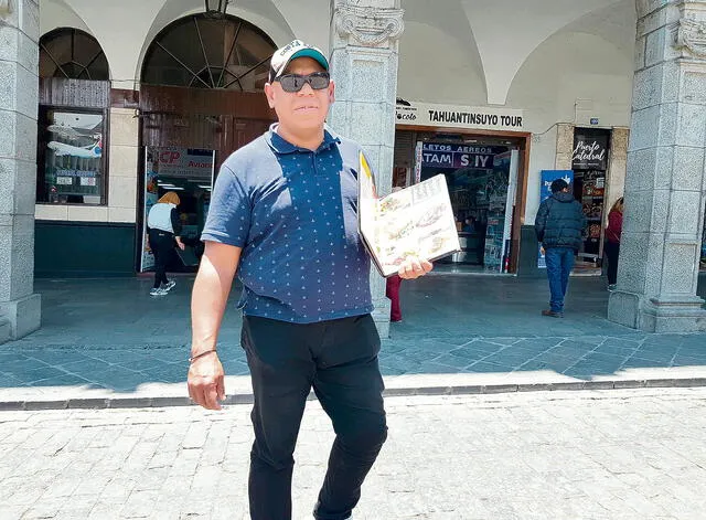  Arequipa. Julio César López lleva siete años en la Ciudad Blanca.   