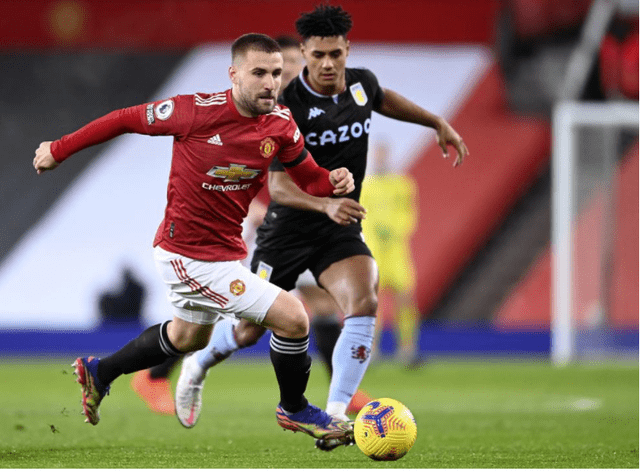 Luke Shaw. Foto: EFE