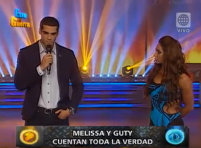 Guty Carrera y Melissa Loza