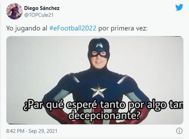 Los mejores memes de eFootball 2022. Foto: Captura de Facebook