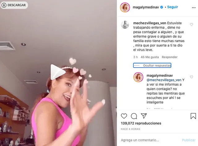 Magaly Medina en Instagram