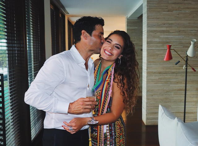 Isadora Figueroa se ha mostrado siempre feliz al lado de su padre Chayanne. (Foto: Instagram)
