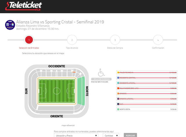Hinchas de Alianza Lima agotaron las entradas para la semifinal de ida ante Sporting Cristal.