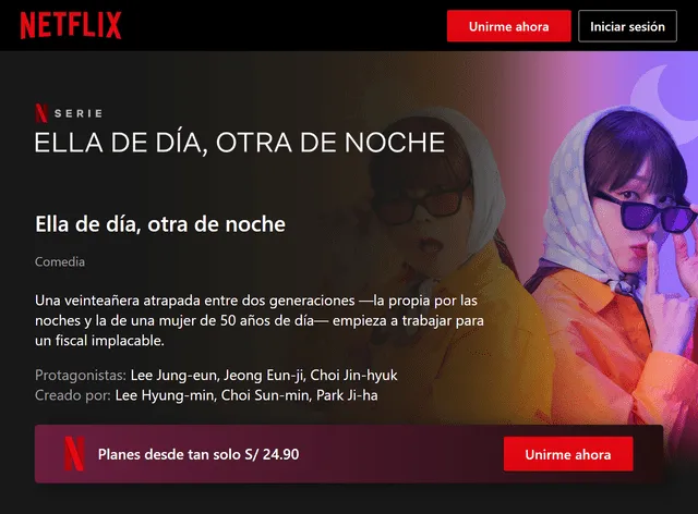 La serie estará disponible en Netflix. Foto: captura Netflix 