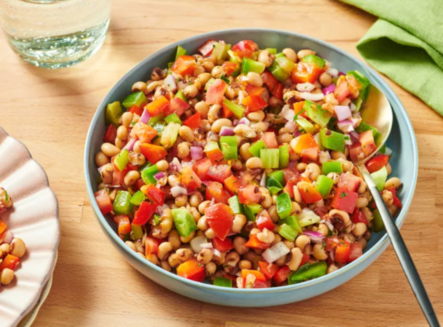 Ensalada de frijoles.   