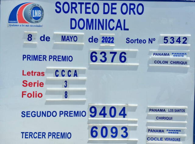 Lotería Nacional de Panamá HOY, miércoles 11 de mayo: resultados del ‘sorteo Miercolito’