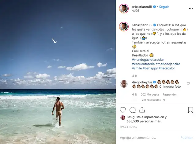 Sebastián Rulli reta la censura en Instagram