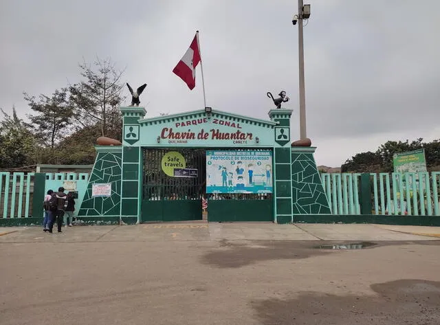  El Parque Zonal Chavín de Huántar. Foto: Google Maps 