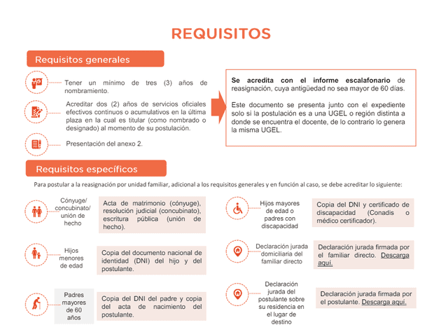  Requisitos para reasignación docente. Foto. Minedu   